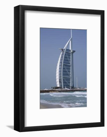 Uae, Dubai. Jumeirah District, Burj Al Arab Hotel-Cindy Miller Hopkins-Framed Photographic Print