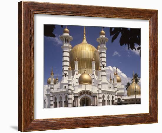 Ubadiah Mosque, Kuala Kangsar, Perak, Malaysia, Southeast Asia-Richardson Rolf-Framed Photographic Print