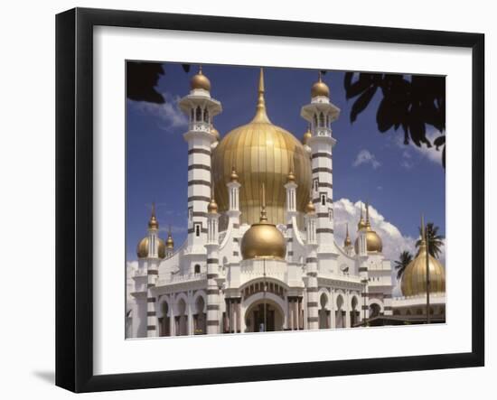 Ubadiah Mosque, Kuala Kangsar, Perak, Malaysia, Southeast Asia-Richardson Rolf-Framed Photographic Print