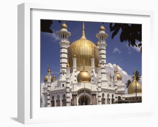 Ubadiah Mosque, Kuala Kangsar, Perak, Malaysia, Southeast Asia-Richardson Rolf-Framed Photographic Print