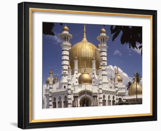 Ubadiah Mosque, Kuala Kangsar, Perak, Malaysia, Southeast Asia-Richardson Rolf-Framed Photographic Print