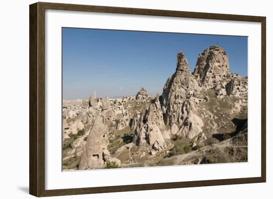 Uchisar, Cappadocia, Anatolia, Turkey, Asia Minor, Eurasia-Tony Waltham-Framed Photographic Print