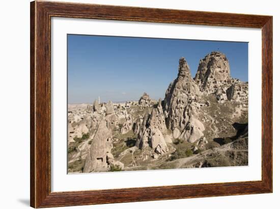 Uchisar, Cappadocia, Anatolia, Turkey, Asia Minor, Eurasia-Tony Waltham-Framed Photographic Print