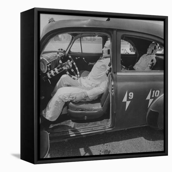 Ucla Auto Crash Test Dummy Experiments-J^ R^ Eyerman-Framed Premier Image Canvas