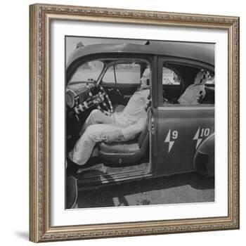 Ucla Auto Crash Test Dummy Experiments-J. R. Eyerman-Framed Photographic Print