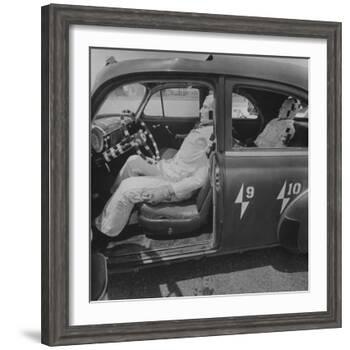 Ucla Auto Crash Test Dummy Experiments-J. R. Eyerman-Framed Photographic Print