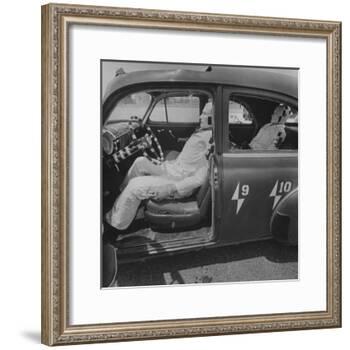 Ucla Auto Crash Test Dummy Experiments-J. R. Eyerman-Framed Photographic Print