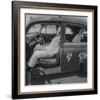 Ucla Auto Crash Test Dummy Experiments-J. R. Eyerman-Framed Photographic Print
