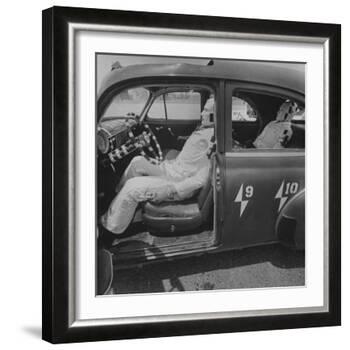 Ucla Auto Crash Test Dummy Experiments-J. R. Eyerman-Framed Photographic Print
