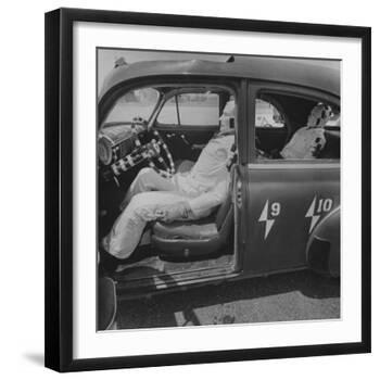 Ucla Auto Crash Test Dummy Experiments-J. R. Eyerman-Framed Photographic Print