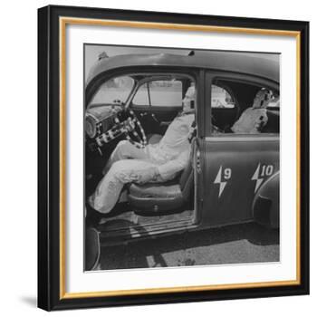 Ucla Auto Crash Test Dummy Experiments-J. R. Eyerman-Framed Photographic Print