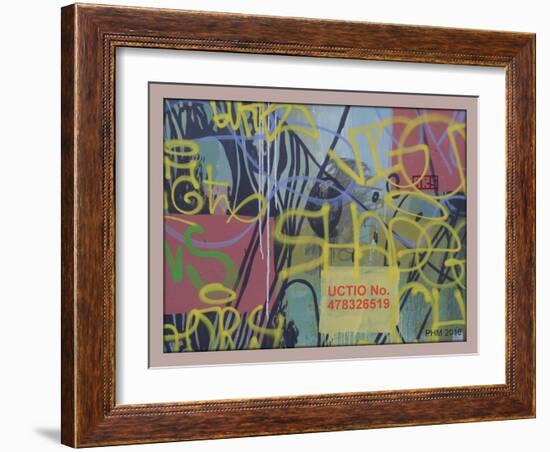 Uctio March, 2018-Peter McClure-Framed Giclee Print