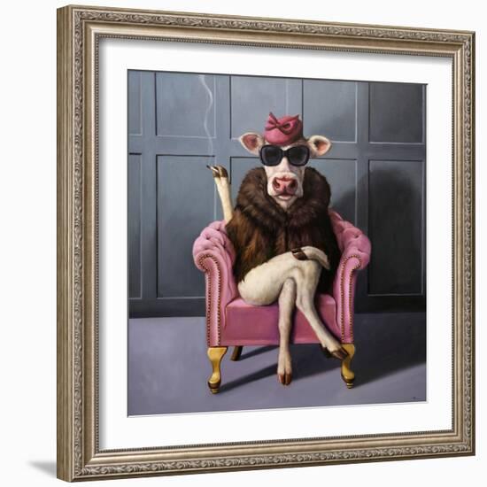 Udder In Law-Lucia Heffernan-Framed Art Print