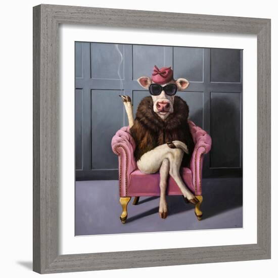 Udder In Law-Lucia Heffernan-Framed Art Print