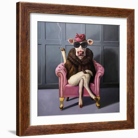 Udder In Law-Lucia Heffernan-Framed Art Print