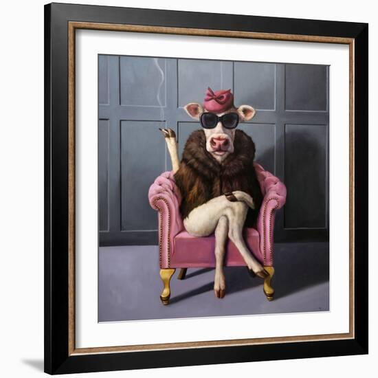 Udder In Law-Lucia Heffernan-Framed Art Print