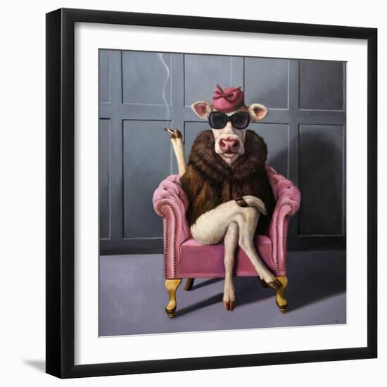 Udder In Law-Lucia Heffernan-Framed Art Print