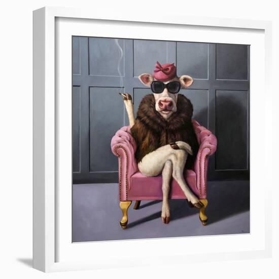 Udder In Law-Lucia Heffernan-Framed Art Print