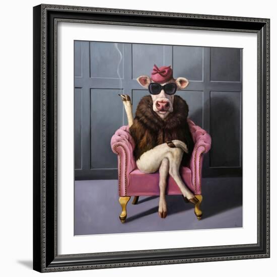 Udder In Law-Lucia Heffernan-Framed Art Print