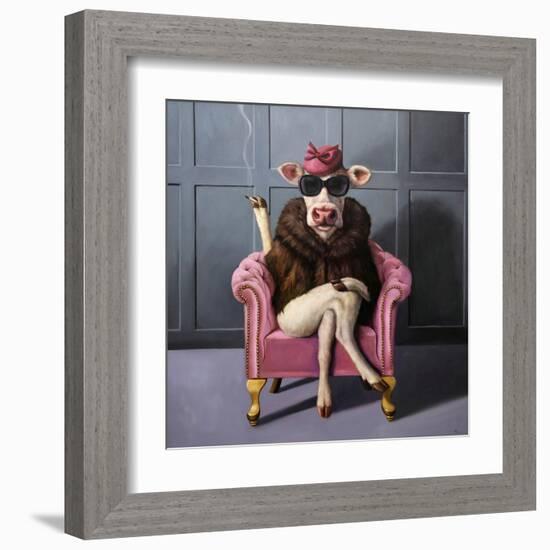 Udder In Law-Lucia Heffernan-Framed Art Print