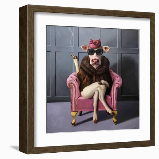 Udder In Law-Lucia Heffernan-Framed Art Print