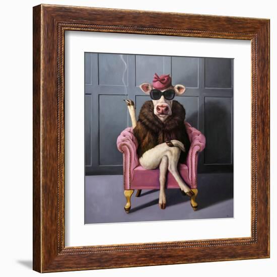 Udder In Law-Lucia Heffernan-Framed Art Print