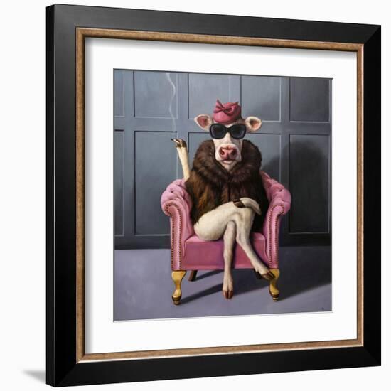 Udder In Law-Lucia Heffernan-Framed Art Print