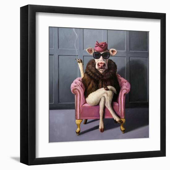 Udder In Law-Lucia Heffernan-Framed Art Print