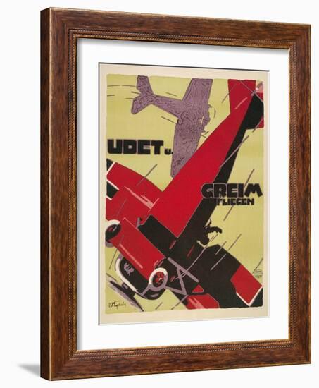 Udet Und Greim Aviation-null-Framed Art Print