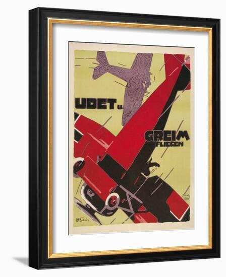 Udet Und Greim Aviation-null-Framed Art Print