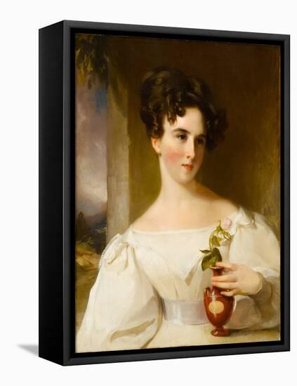 Udney Maria Blakeley (1815–1842), 1830 (Oil on Canvas)-Thomas Sully-Framed Premier Image Canvas