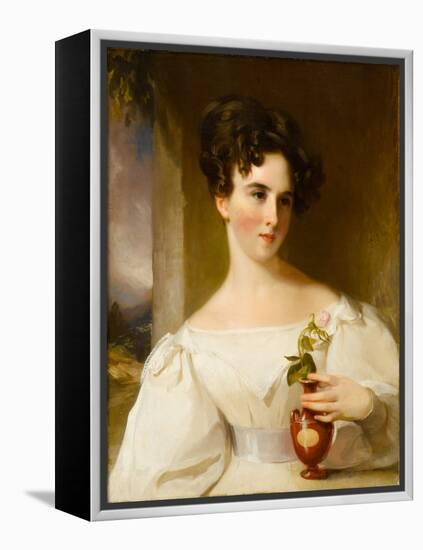 Udney Maria Blakeley (1815–1842), 1830 (Oil on Canvas)-Thomas Sully-Framed Premier Image Canvas