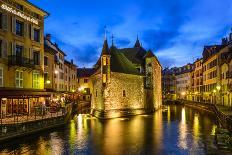 France, Rh™ne-Alpes, Haute-Savoie, Annecy, River Thiou, Old Town, Palais De L'Isle-Udo Siebig-Photographic Print
