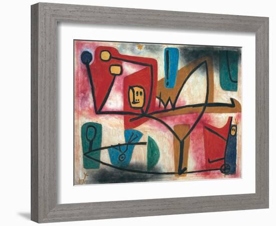 Uebermut (Arrogance)-Paul Klee-Framed Giclee Print