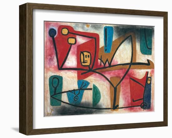 Uebermut (Arrogance)-Paul Klee-Framed Giclee Print