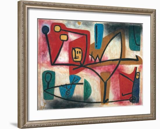 Uebermut (Arrogance)-Paul Klee-Framed Giclee Print