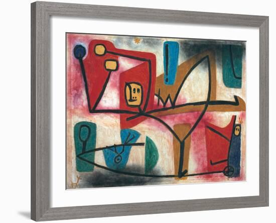 Uebermut (Arrogance)-Paul Klee-Framed Giclee Print