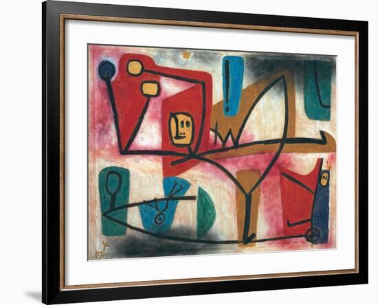 Uebermut (Arrogance)-Paul Klee-Framed Giclee Print