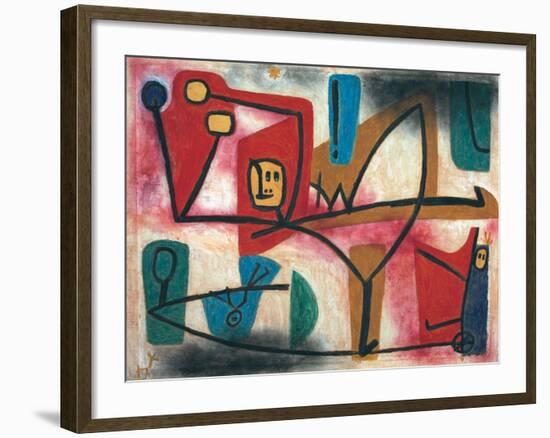 Uebermut (Arrogance)-Paul Klee-Framed Giclee Print