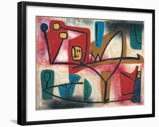 Uebermut (Arrogance)-Paul Klee-Framed Giclee Print