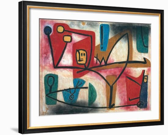 Uebermut (Arrogance)-Paul Klee-Framed Giclee Print