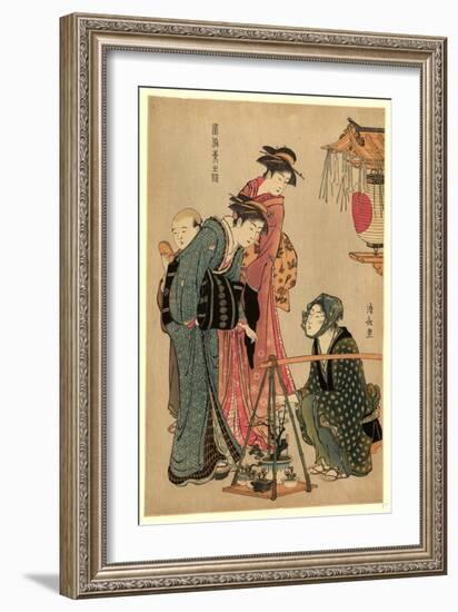 Ueki Fukujuso Uri-Torii Kiyonaga-Framed Giclee Print