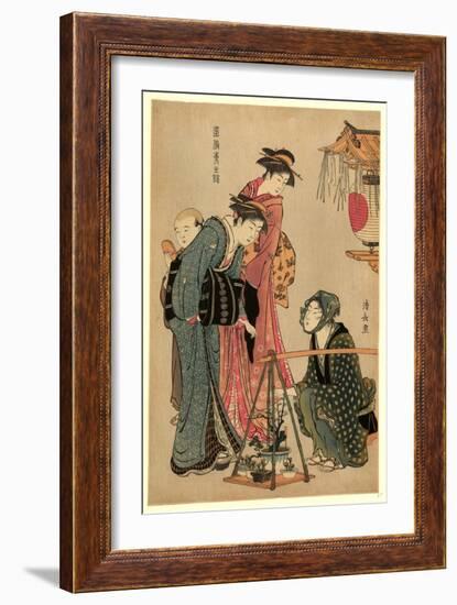 Ueki Fukujuso Uri-Torii Kiyonaga-Framed Giclee Print