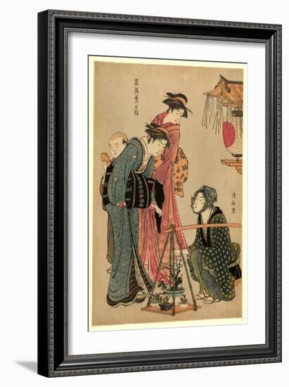 Ueki Fukujuso Uri-Torii Kiyonaga-Framed Giclee Print