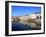 Uffizi Gallery Reflected in Arno River, Florence, UNESCO World Heritage Site, Tuscany, Italy-Vincenzo Lombardo-Framed Photographic Print