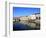 Uffizi Gallery Reflected in Arno River, Florence, UNESCO World Heritage Site, Tuscany, Italy-Vincenzo Lombardo-Framed Photographic Print