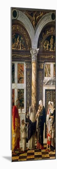 Uffizi Polyptic: “” Circumcision””” right Part. Detrempe on Wood by Andrea Mantegna (1431-1506) 146-Andrea Mantegna-Mounted Giclee Print