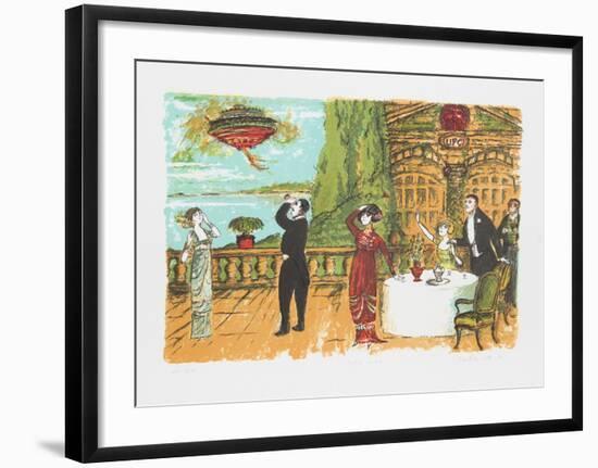 UFO CA 1912-Edward Plunkett-Framed Collectable Print