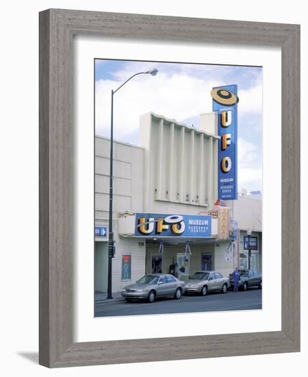 UFO Museum, Roswell, New Mexico, USA-Detlev Van Ravenswaay-Framed Photographic Print
