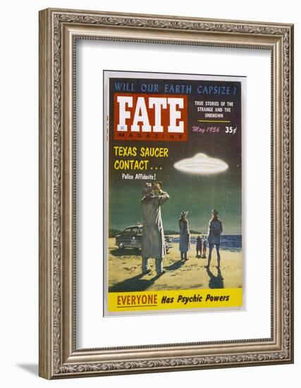 UFO Seen by Ray Stanford at Padre Island Texas Usa-null-Framed Photographic Print
